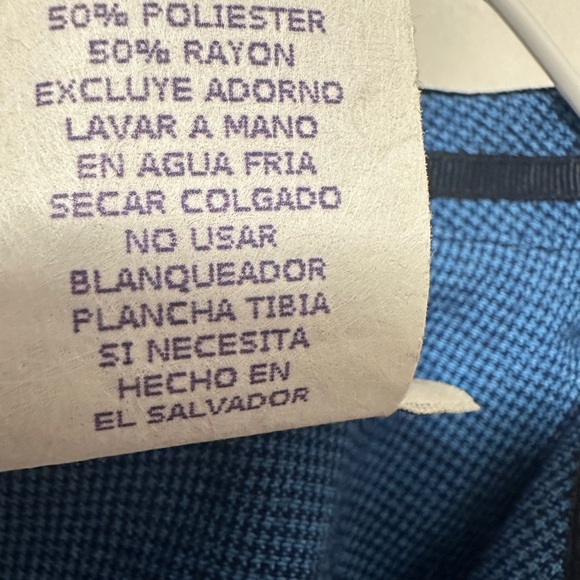 Miss Dorby vintage size 8 Blue Button-Down Dress - Picture 7 of 9